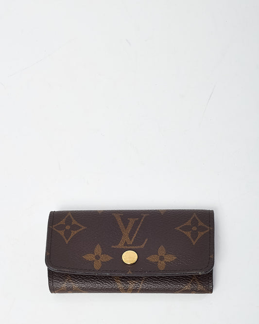 Louis Vuitton Monogram Coated Canvas 4 Key Holder
