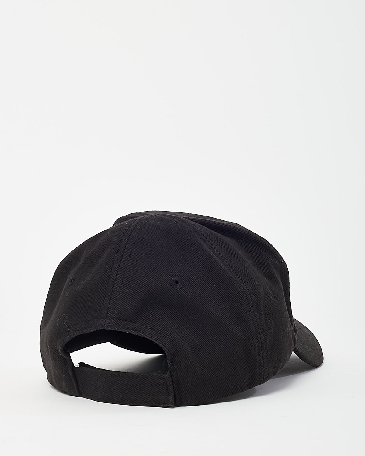 Balenciaga Black Cotton Political Campaign Logo Baseball Cap - 58/L