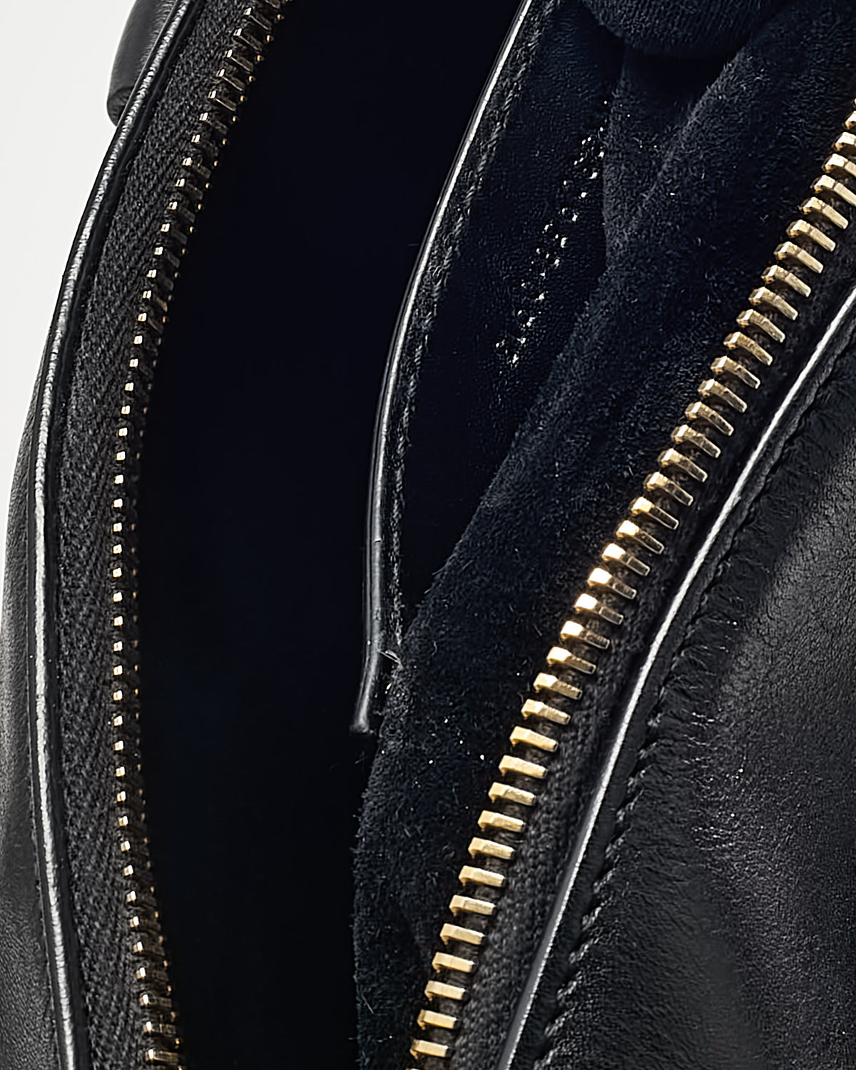 Saint Laurent Black Calfskin Leather Classic Baby Duffle Bag with Strap