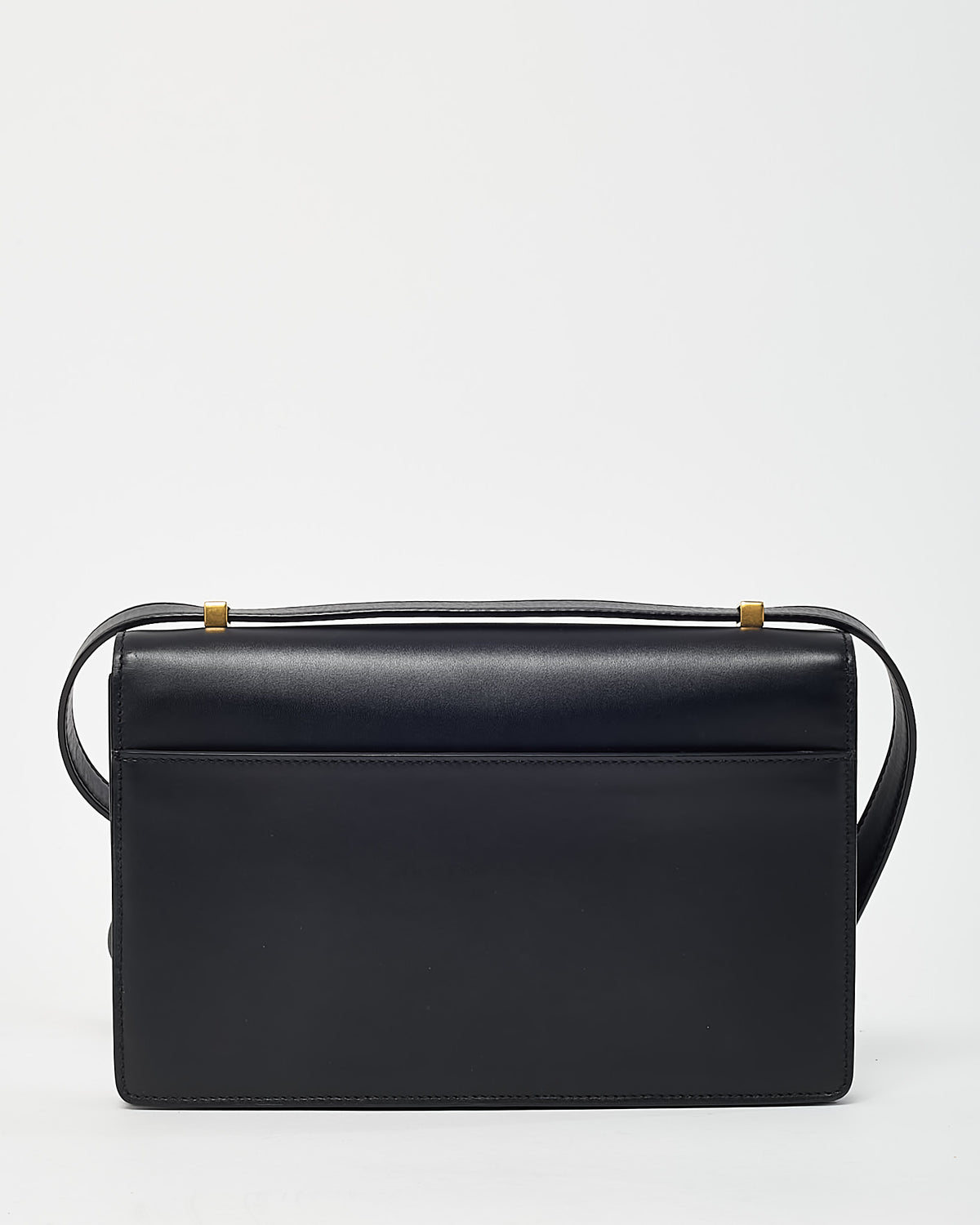 Saint Laurent Black Calfskin Leather GHW YSL Small Dylan Flap Shoulder Bag