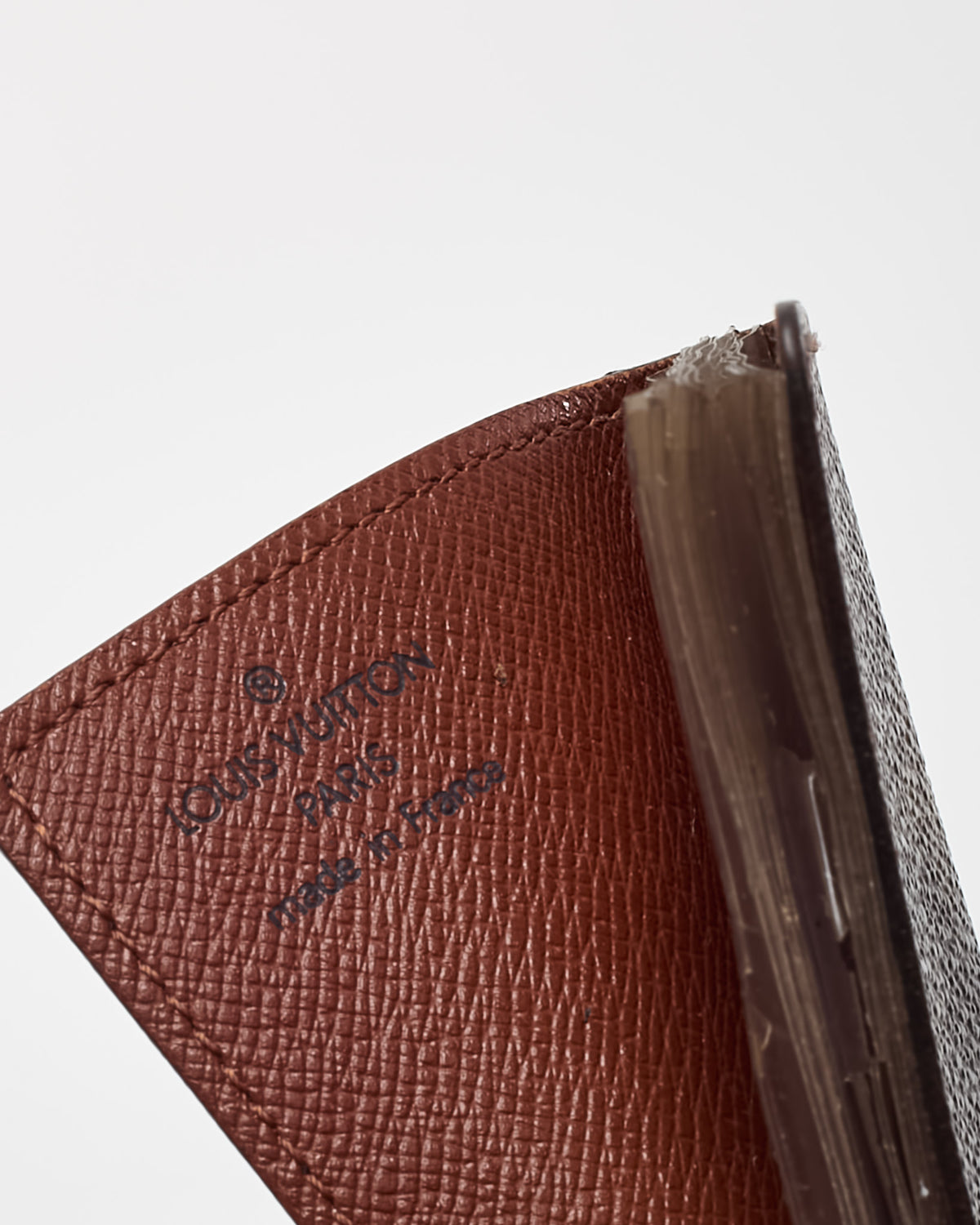 Louis Vuitton Monogram Coated Canvas Porte Cartes Credit Card Holder