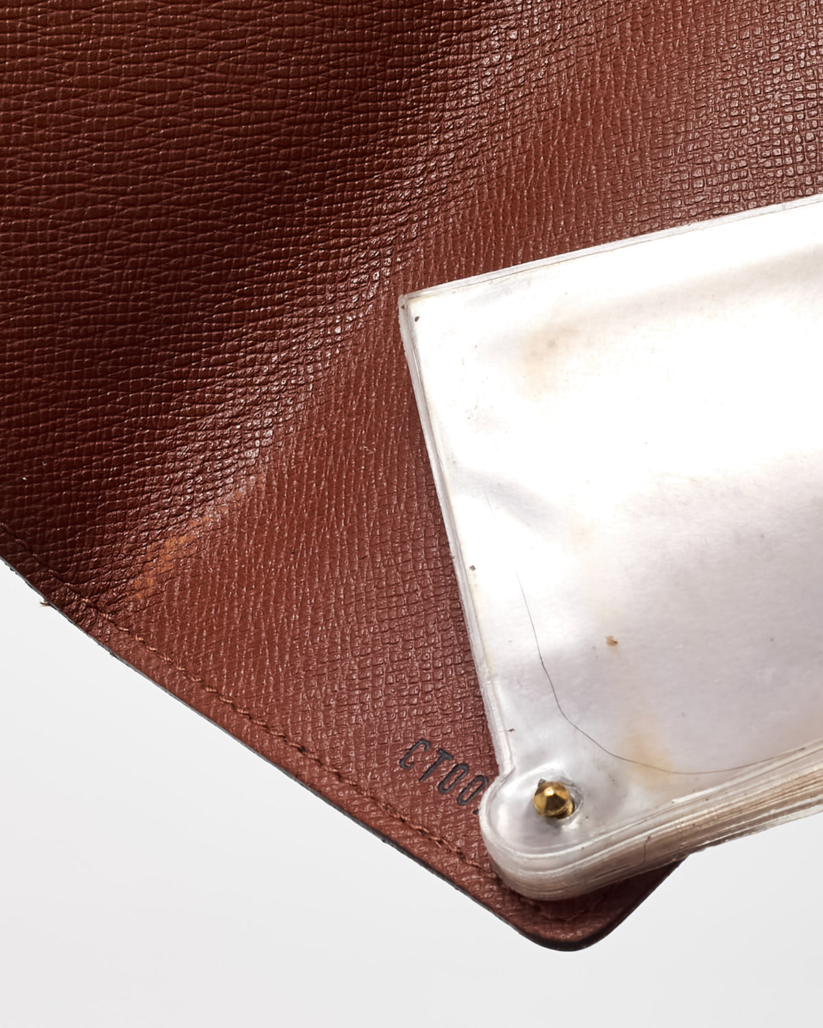 Louis Vuitton Monogram Coated Canvas Porte Cartes Credit Card Holder