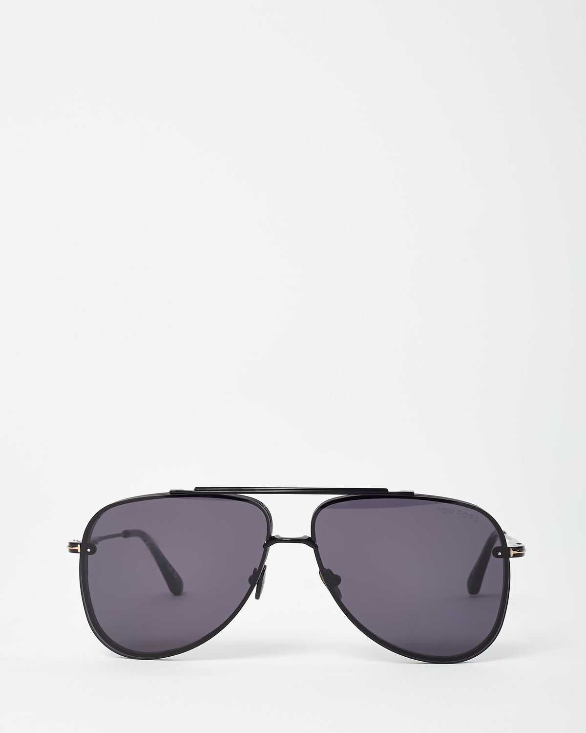 Tom Ford Men's Black TF1071 Leon Aviator Pilot Sunglasses