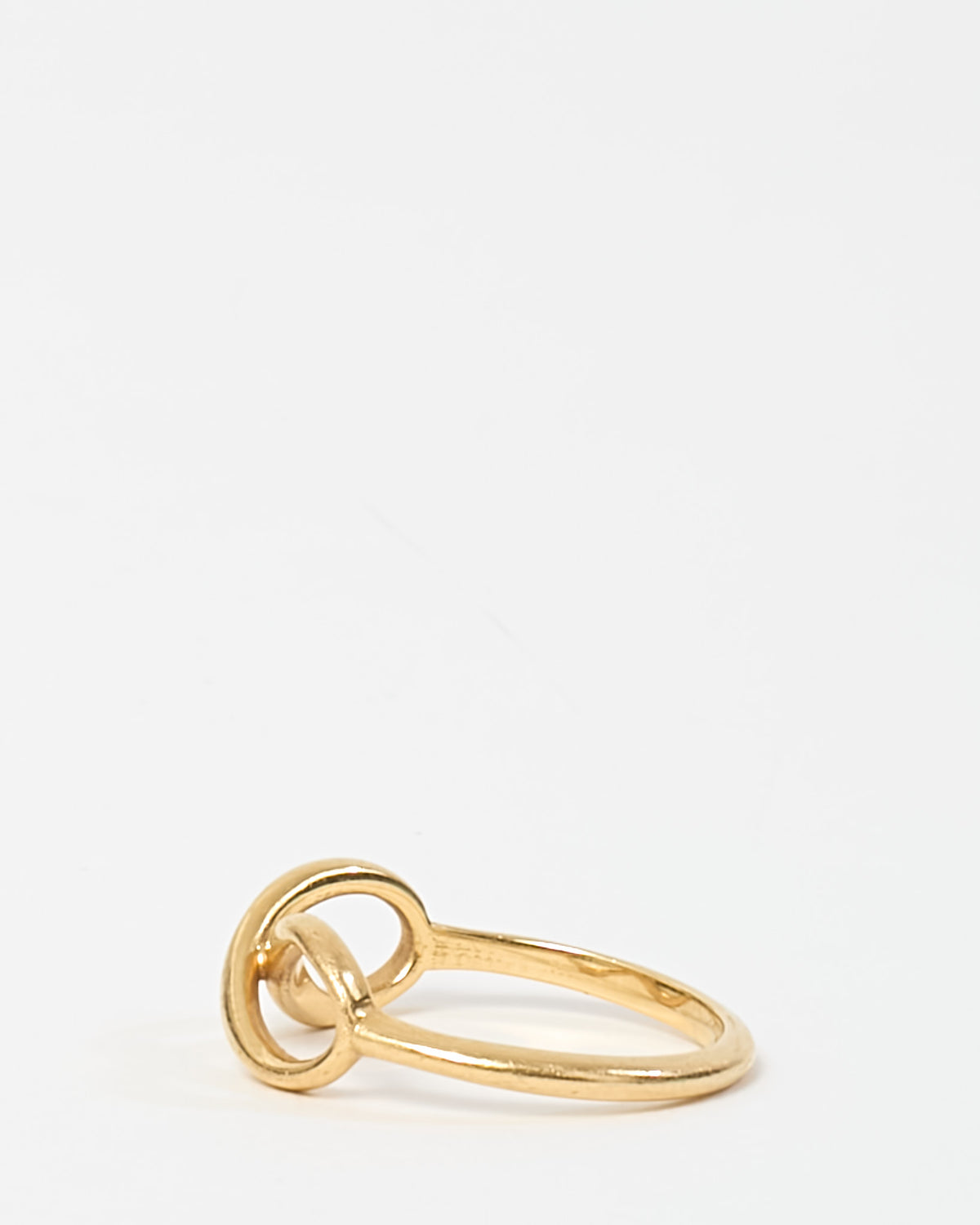 Tiffany & Co. 18k Yellow Gold Infinity Ring - Women's 10