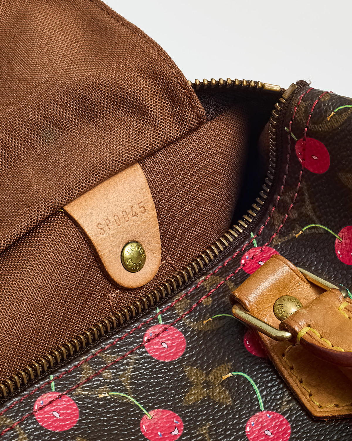 Louis Vuitton Limited Edition Monogram Cerises Speedy 25