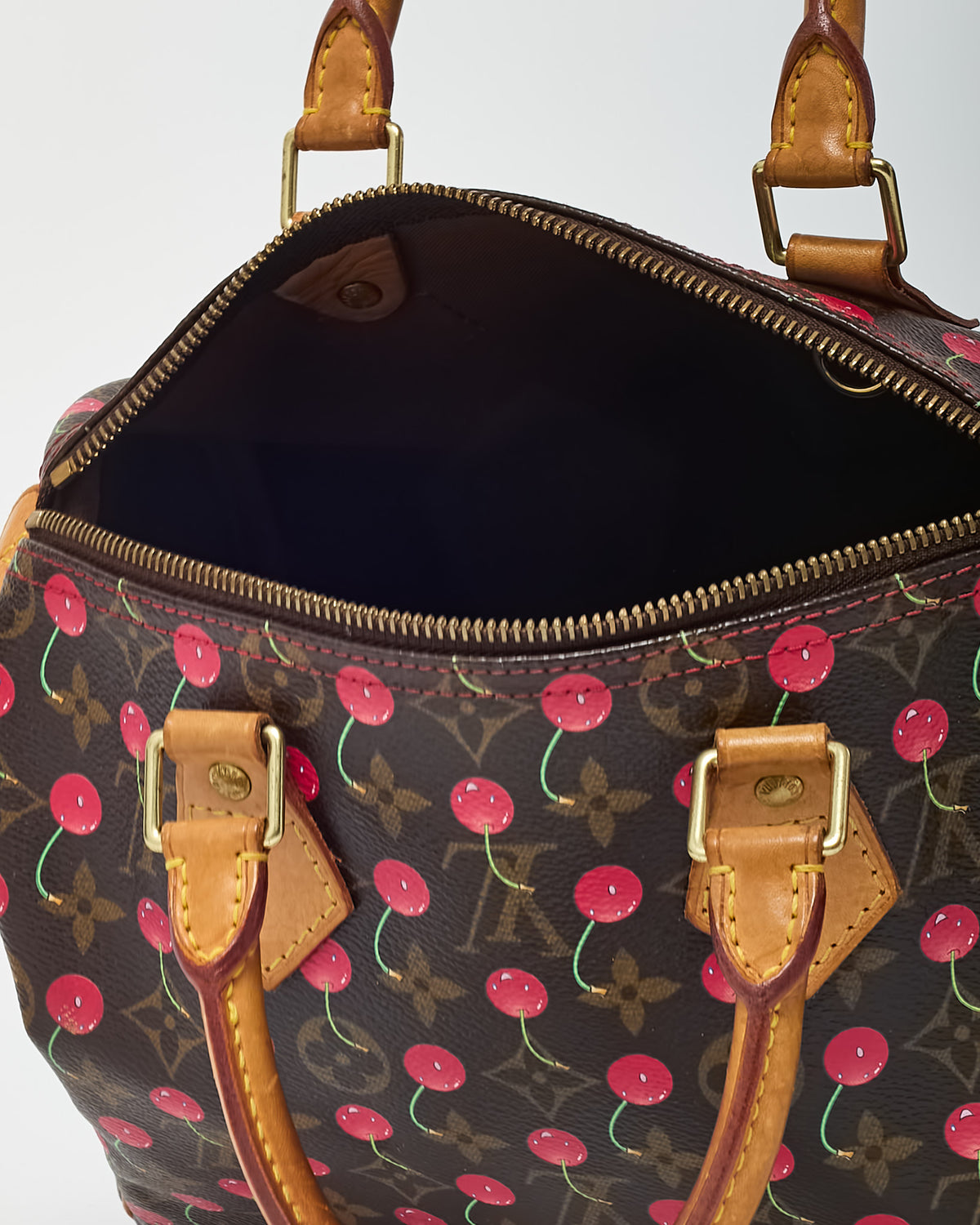 Louis Vuitton Limited Edition Monogram Cerises Speedy 25