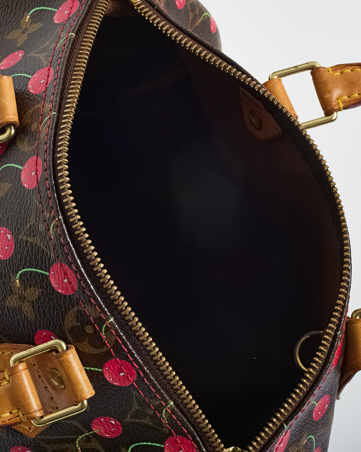 Louis Vuitton Limited Edition Monogram Cerises Speedy 25