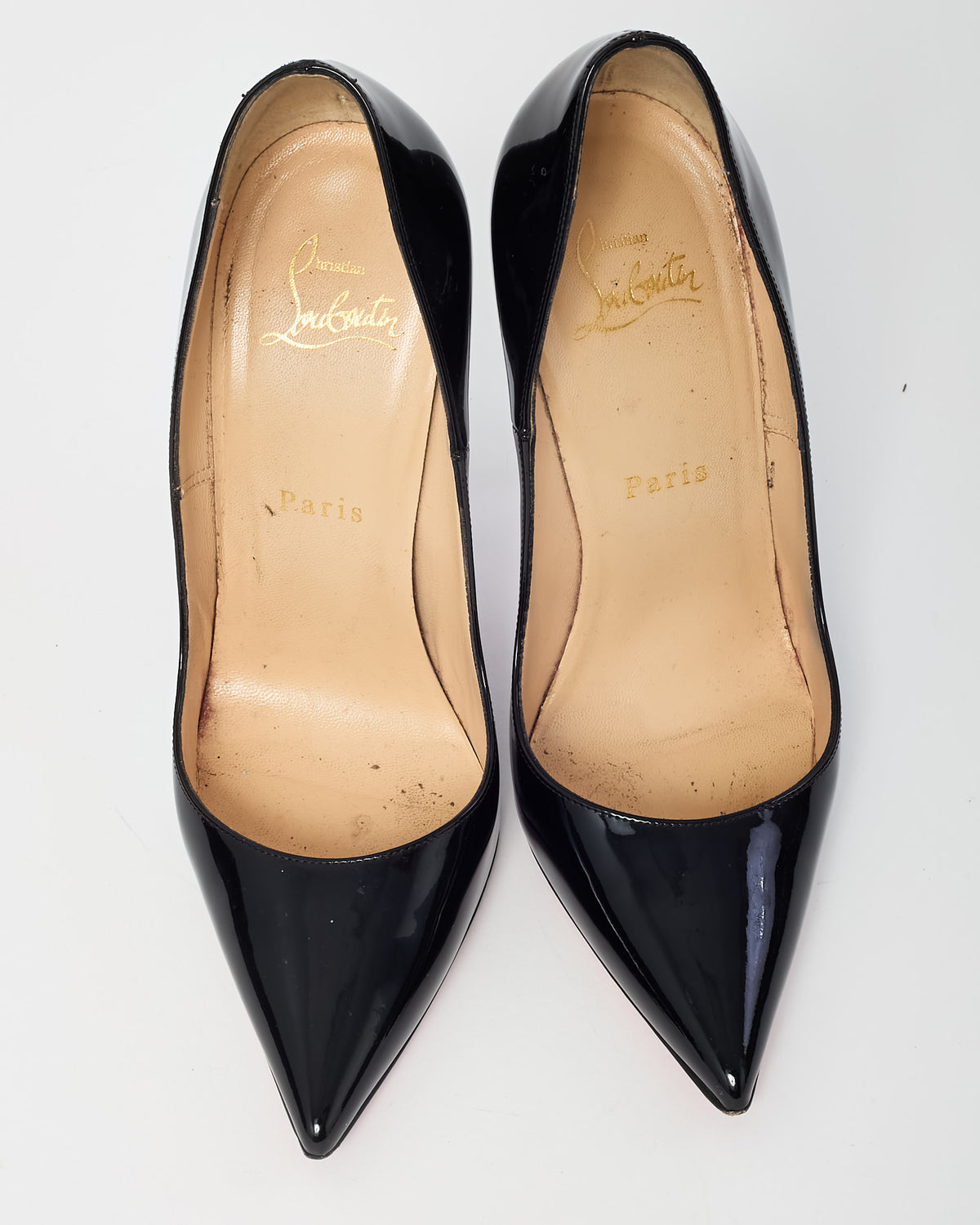 Christian Louboutin Black Patent Leather So Kate 120mm Pumps - 37