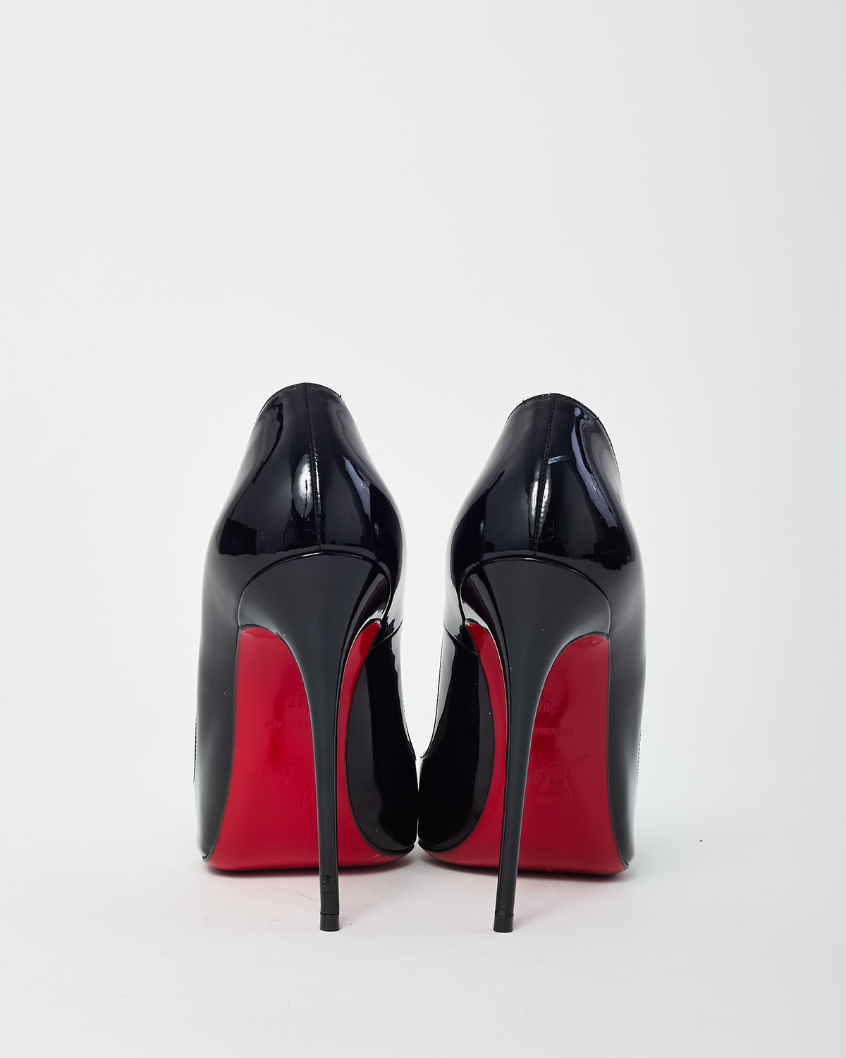 Christian Louboutin Black Patent Leather So Kate 120mm Pumps - 37