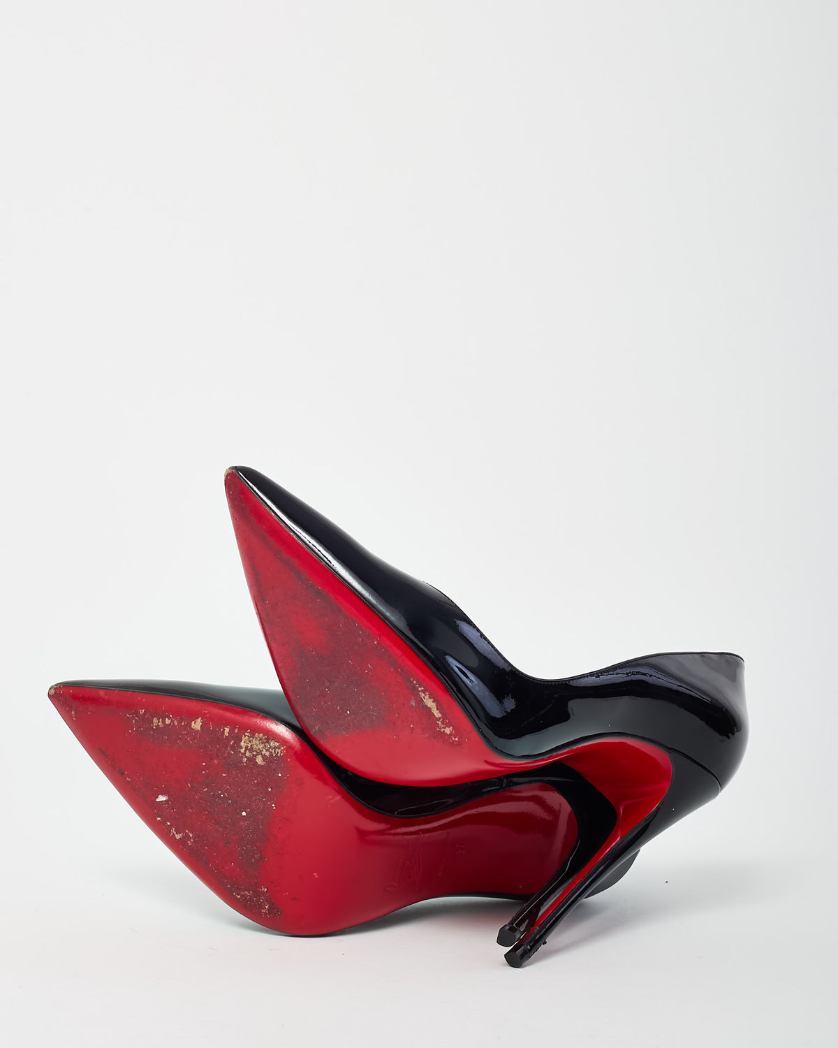 Christian Louboutin Black Patent Leather So Kate 120mm Pumps - 37
