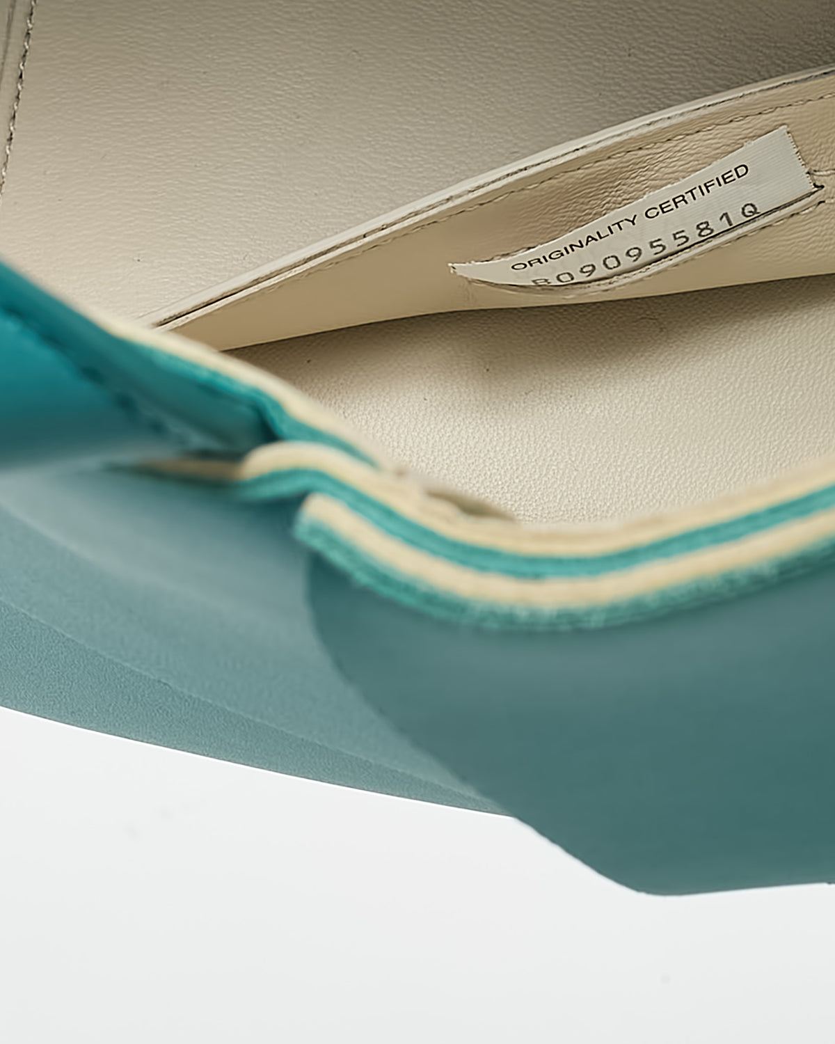 Bottega Veneta Blue Maxi Intrecciato Leather Medium Arco Tote