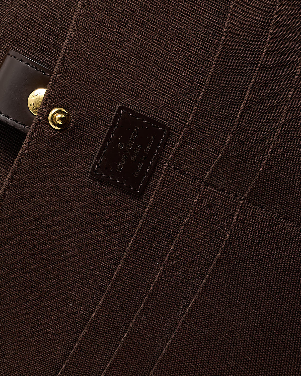 Louis Vuitton Damier Canvas Porte Ordinateur Sabana Computer Case Shoulder Bag