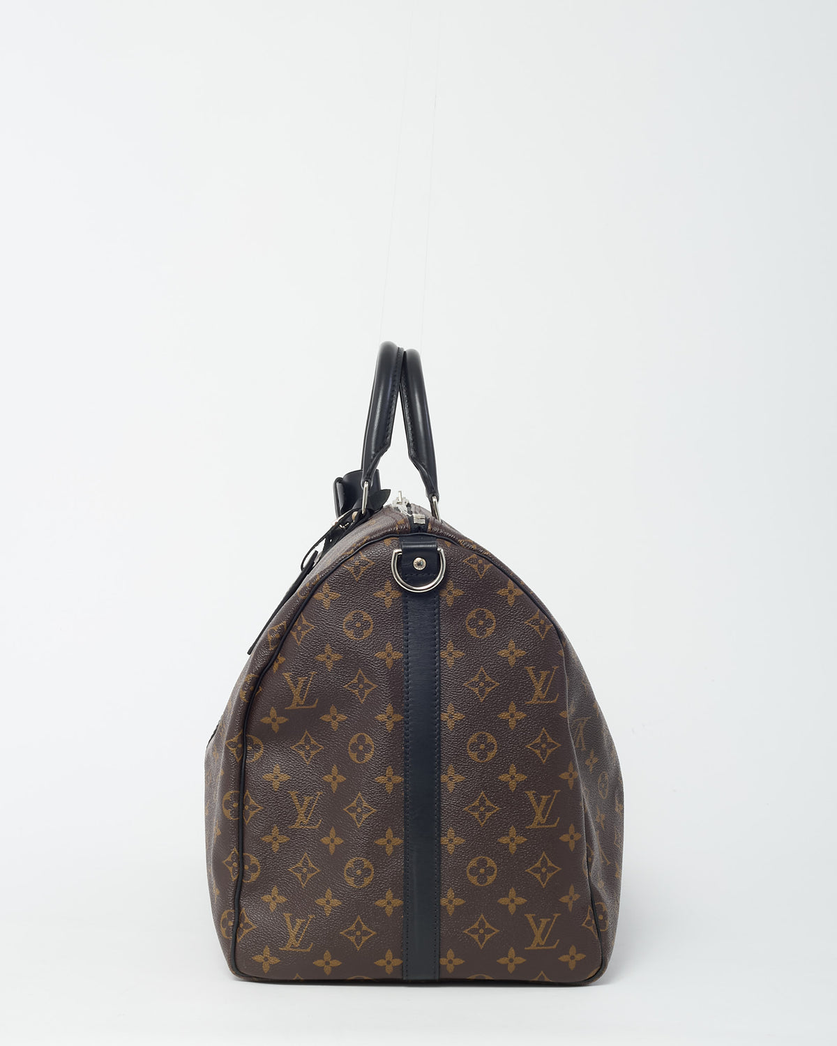 Louis Vuitton Monogram Macassar Coated Canvas Keepall Bandoulière 55 Bag