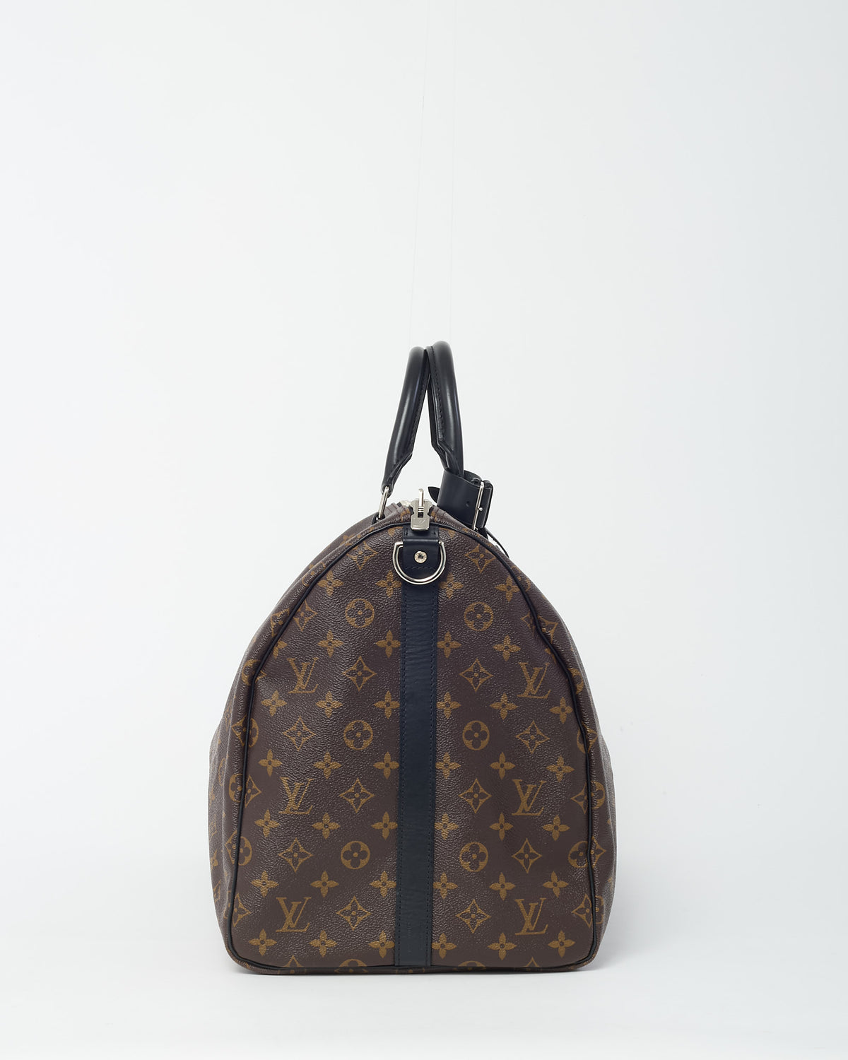 Louis Vuitton Monogram Macassar Coated Canvas Keepall Bandoulière 55 Bag