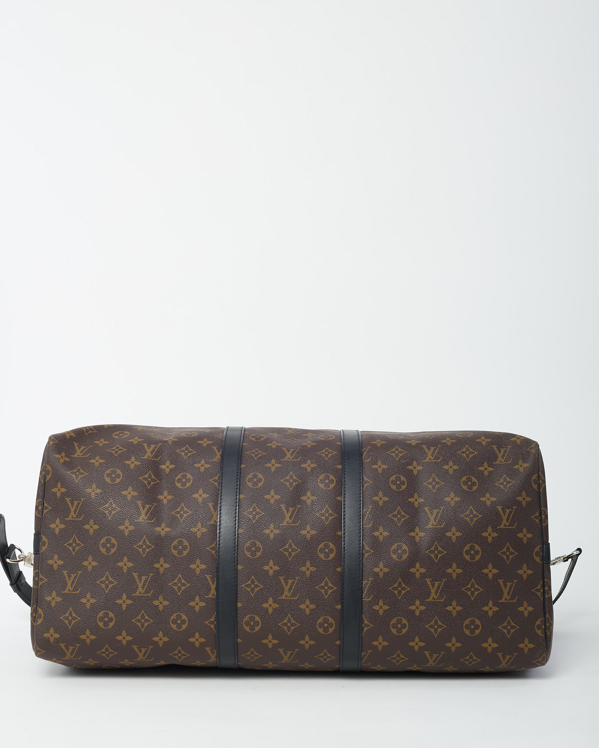 Louis Vuitton Monogram Macassar Coated Canvas Keepall Bandoulière 55 Bag