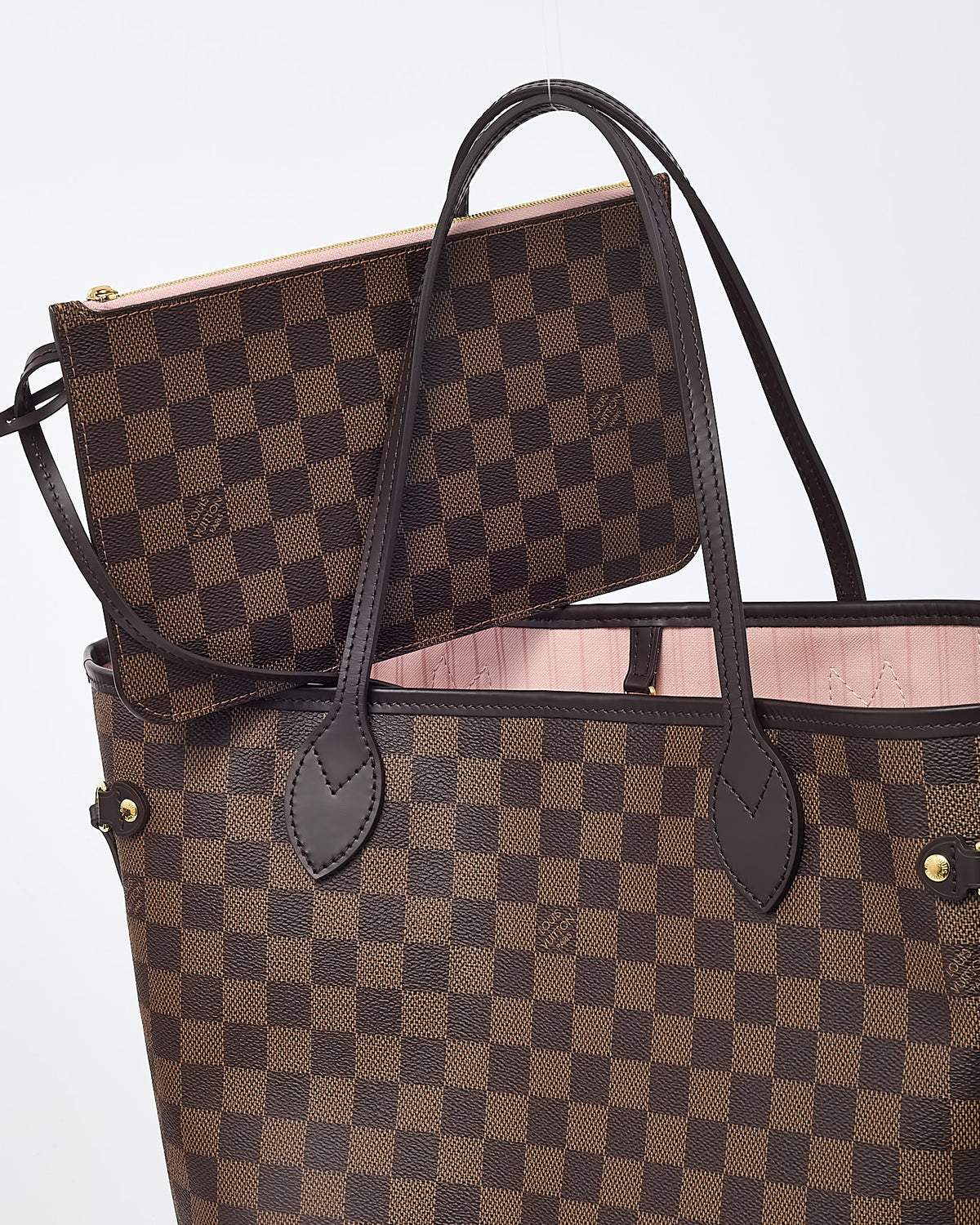 Louis Vuitton Monogram Canvas Neverfull MM with Pouch