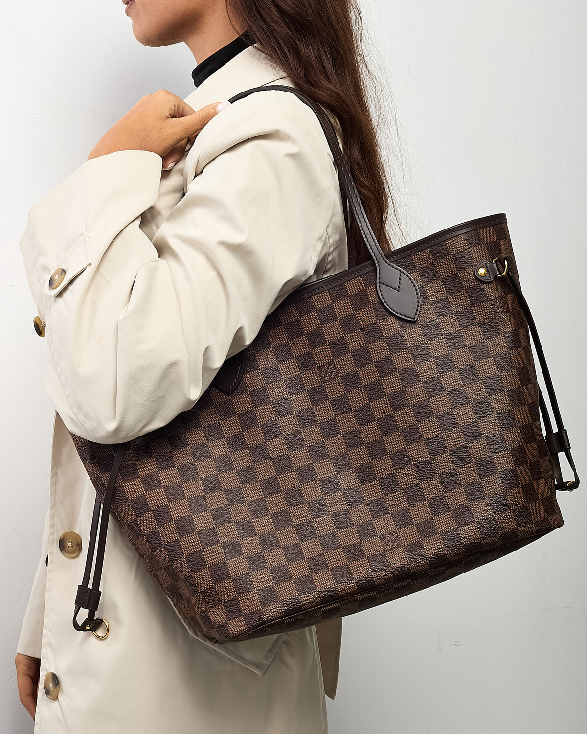 Louis Vuitton Monogram Canvas Neverfull MM with Pouch