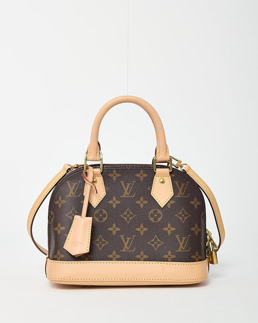 Louis Vuitton Monogram Coated Canvas Alma BB Handbag