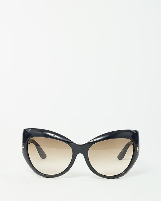Tom Ford Black TF284 Bardot Cat Eye Sunglasses