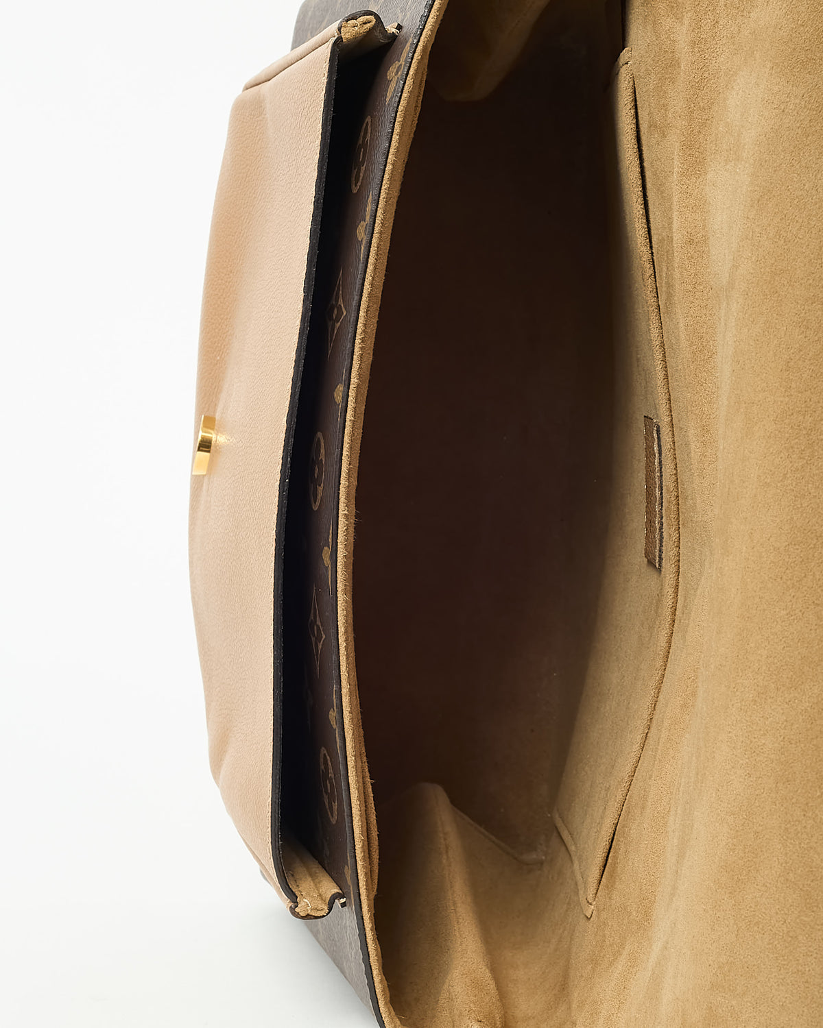 Louis Vuitton Monogram Canvas and Sesame Leather Marignan Top Handle 2Way Bag