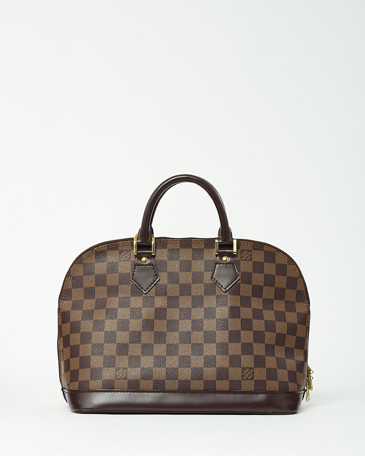 Louis Vuitton Damier Ebene Coated Canvas Alma PM