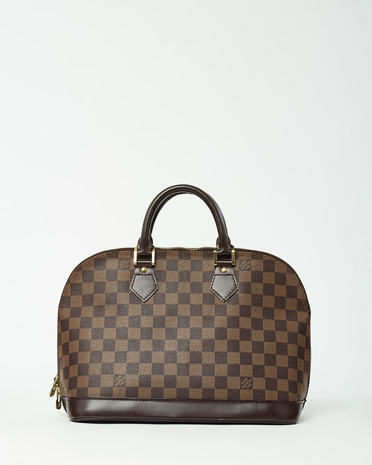 Louis Vuitton Damier Ebene Coated Canvas Alma PM