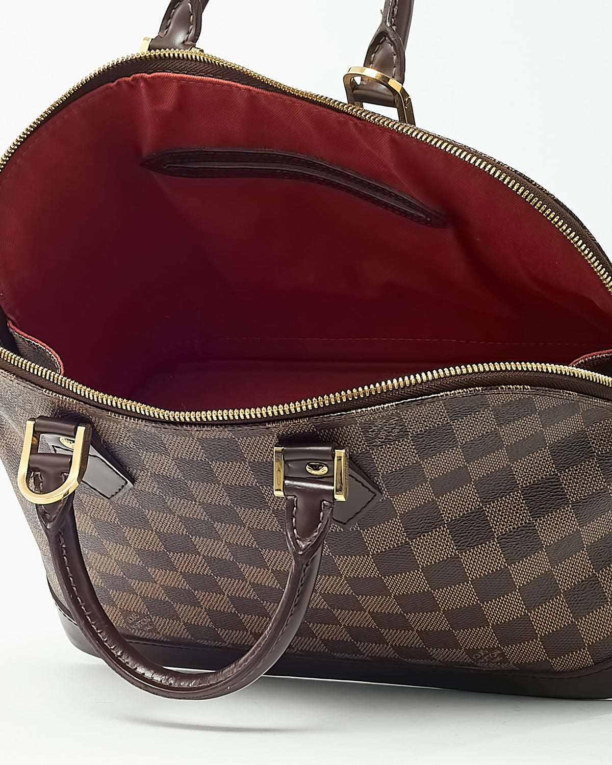 Louis Vuitton Damier Ebene Coated Canvas Alma PM