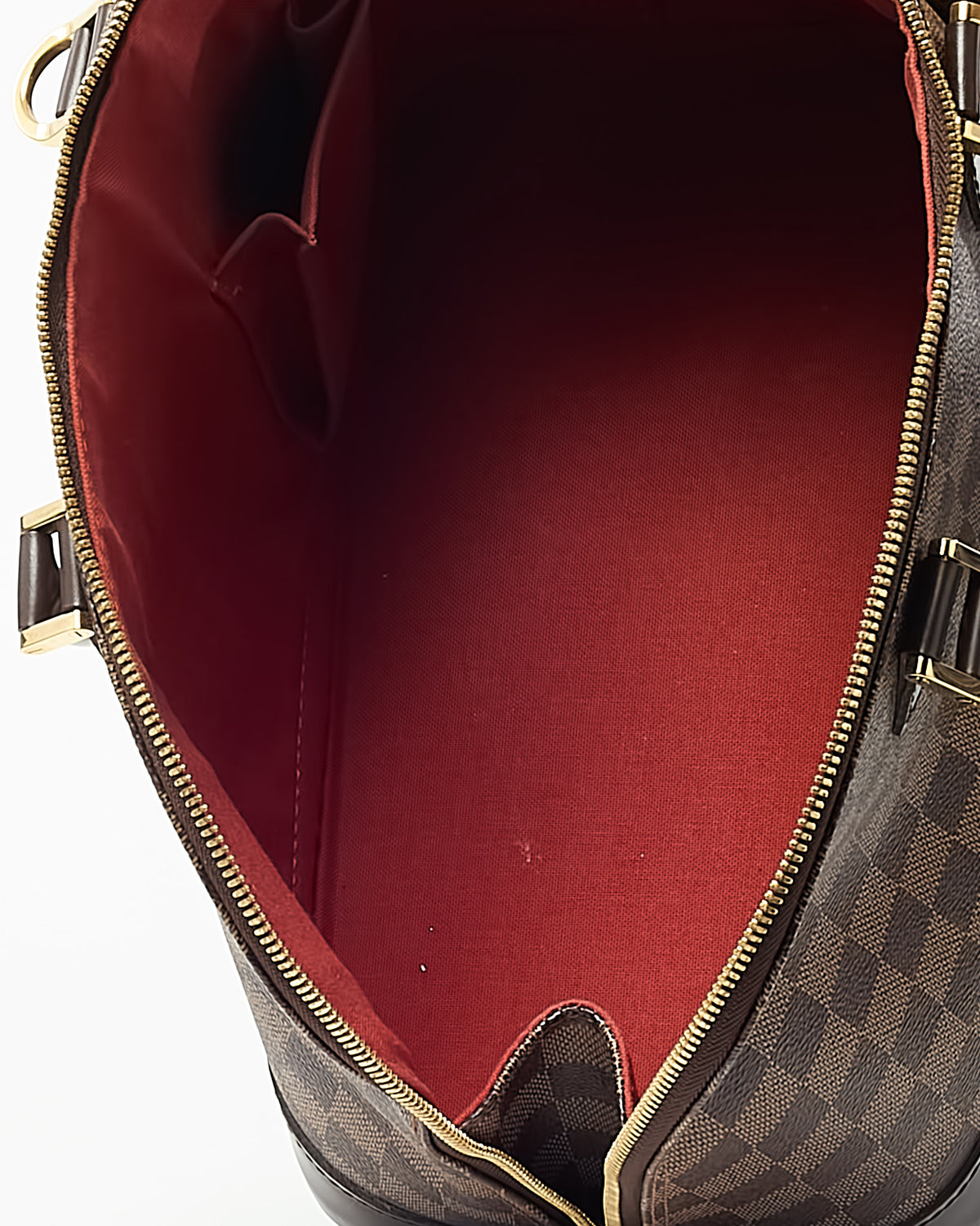 Louis Vuitton Damier Ebene Coated Canvas Alma PM