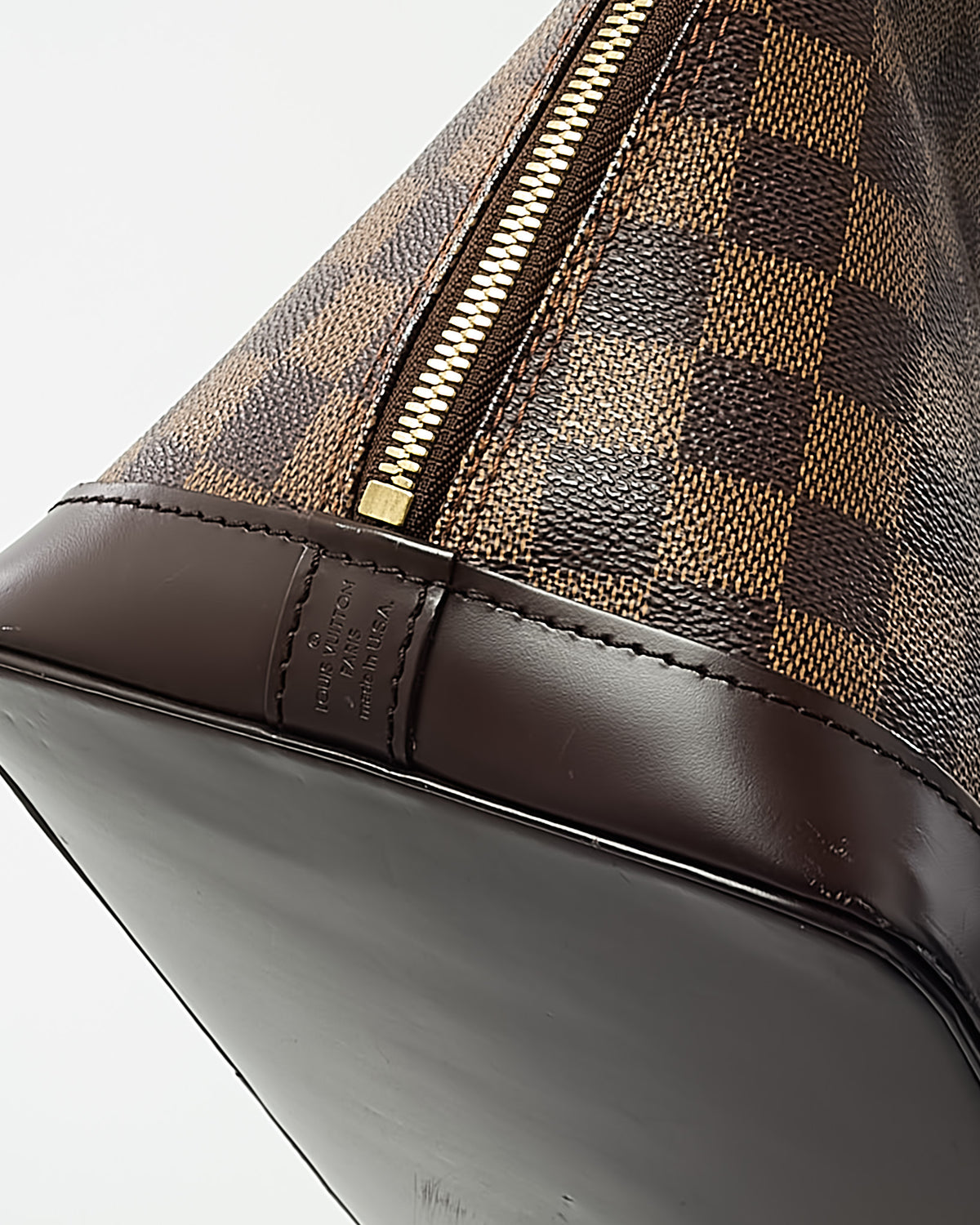 Louis Vuitton Damier Ebene Coated Canvas Alma PM