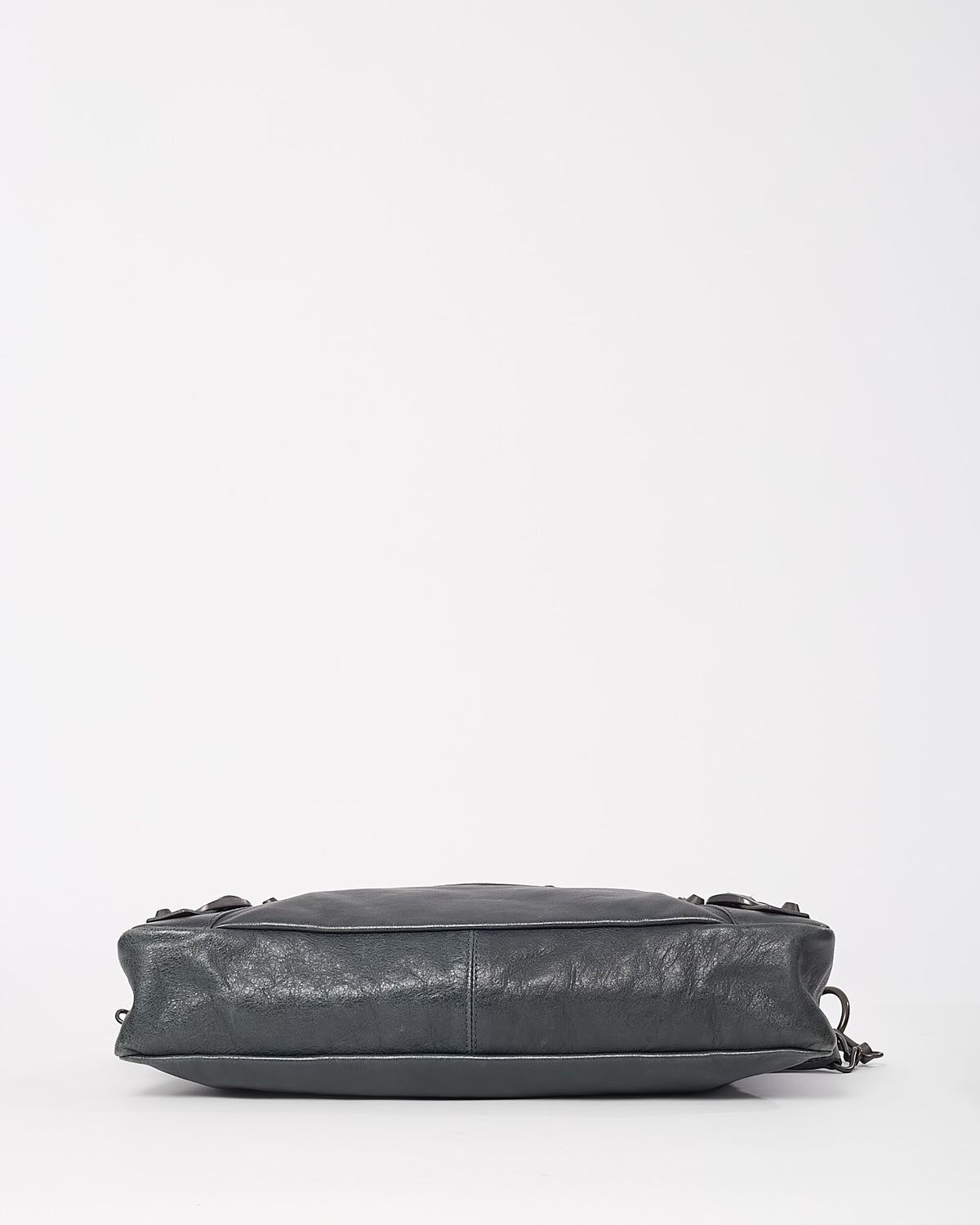Balenciaga Grey Leather Le City First Bag with Strap