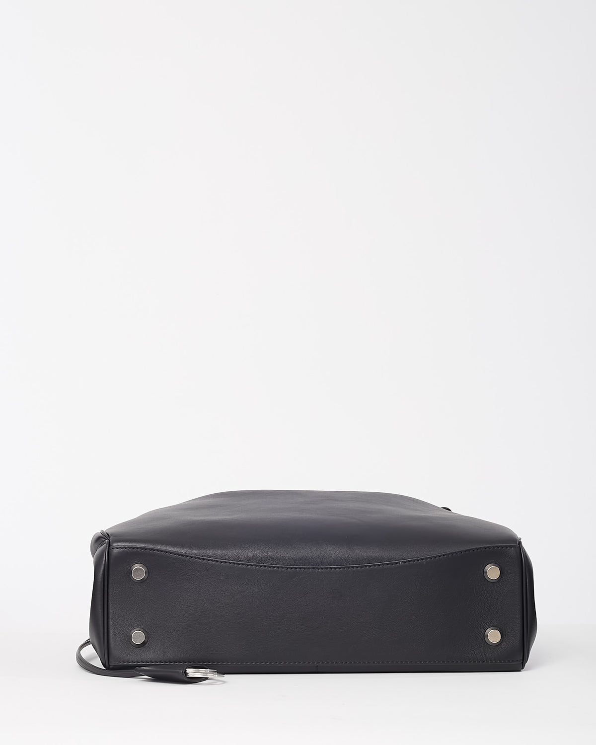 Balenciaga Black Smooth Leather Medium Rodeo Handbag