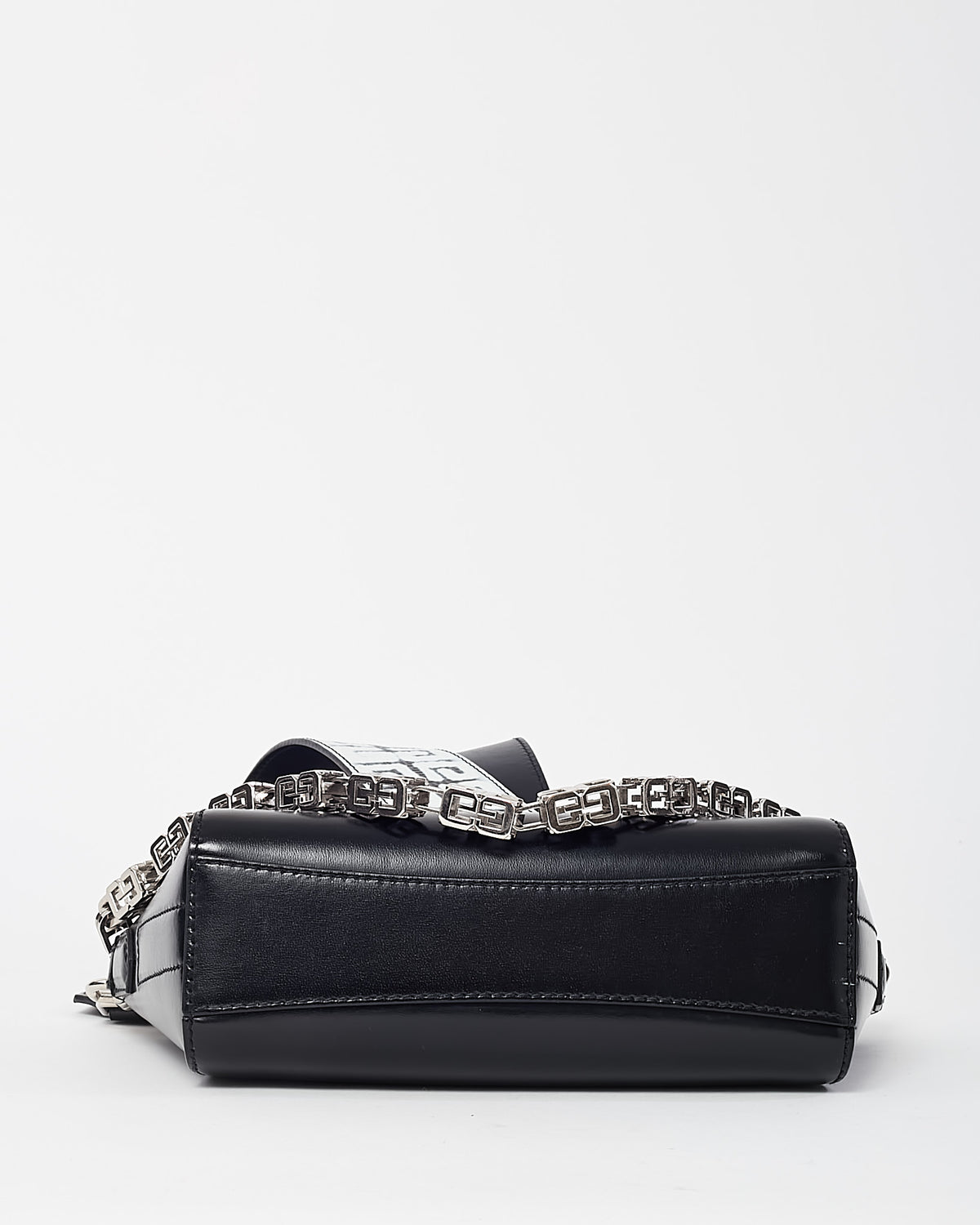 Givenchy X Chito Black Box Calfskin 4G Printed XS Graffiti Strap Antigona Bag