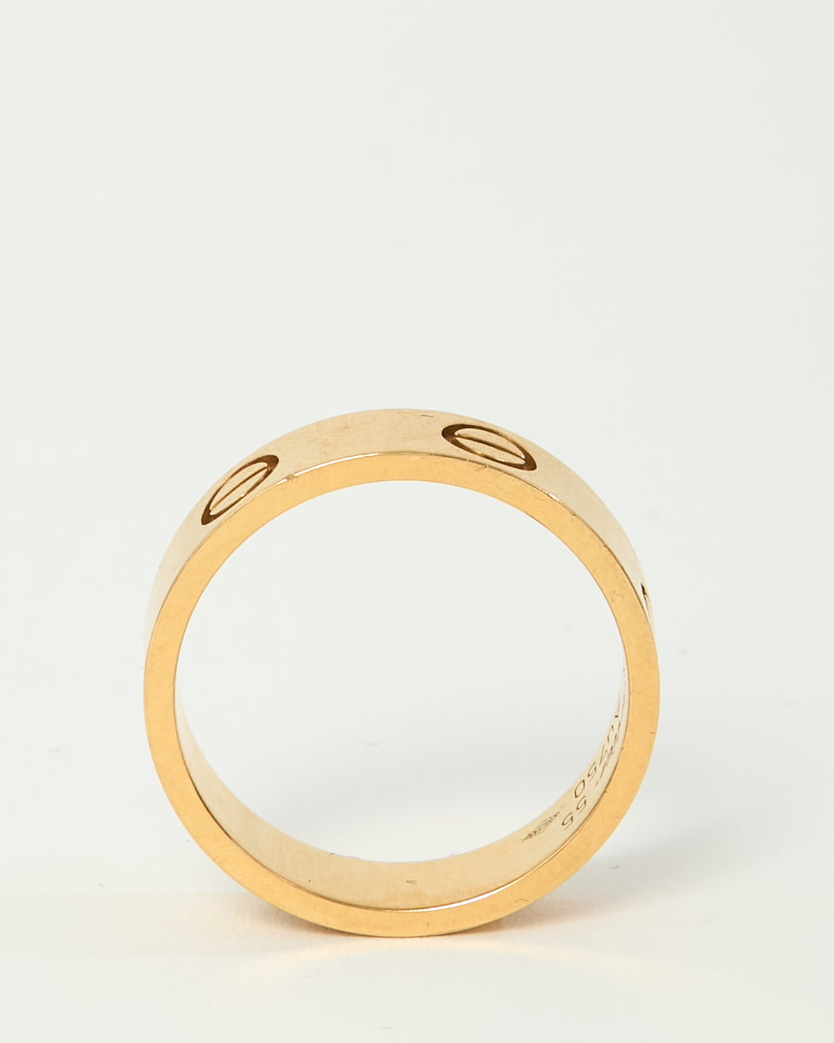Cartier 18K Yellow Gold Classic Model Love Ring - 55