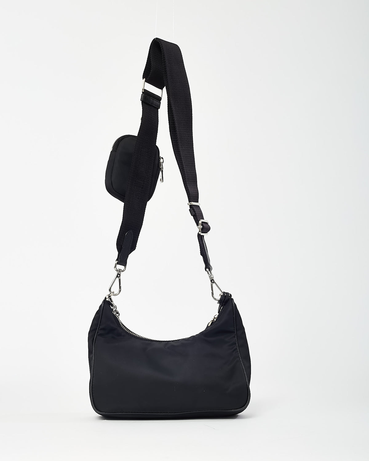 Prada Black Re-Nylon 2005 Re-Edition Crossbody Bag