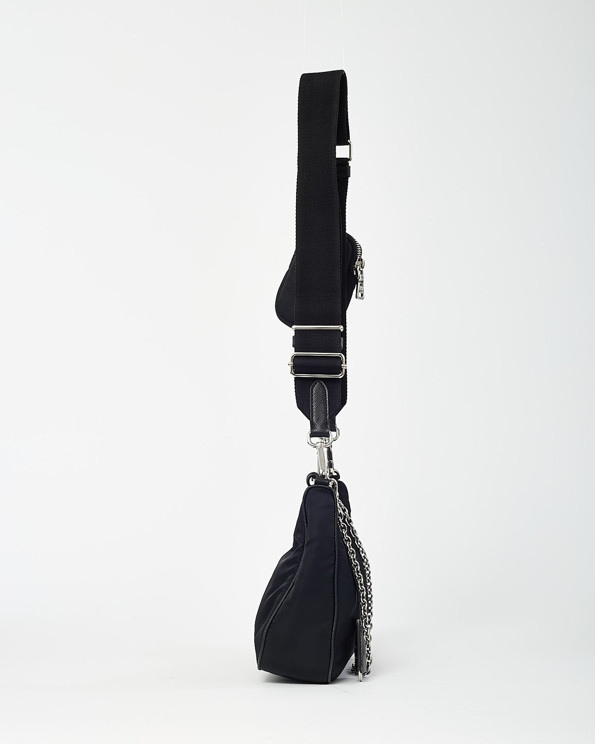 Prada Black Re-Nylon 2005 Re-Edition Crossbody Bag