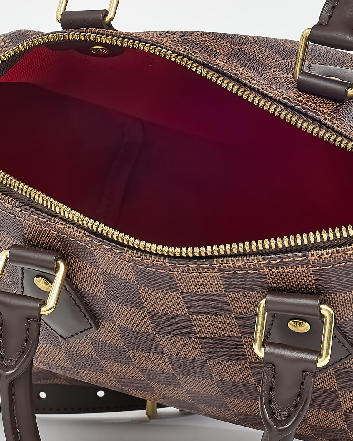 Louis Vuitton Damier Coated Canvas Speedy 25 Bandoulière Bag