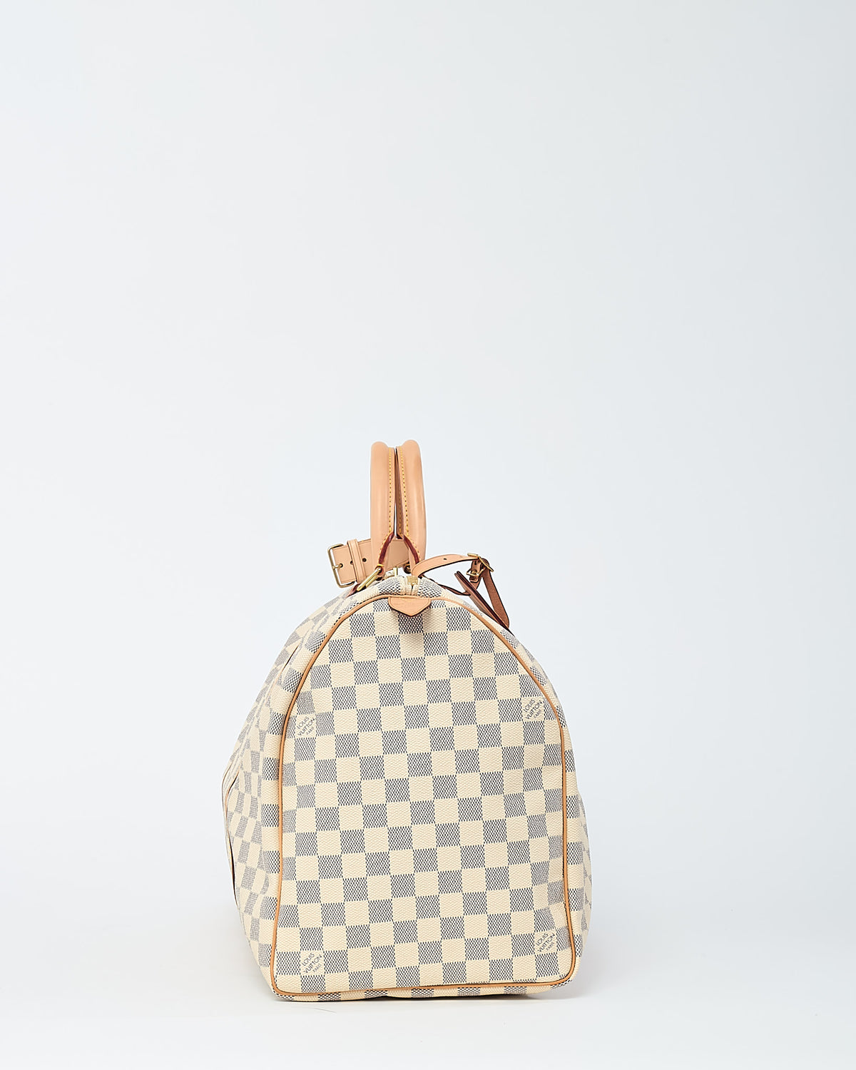 Louis Vuitton Damier Azur Coated Canvas Keepall 50 Bag
