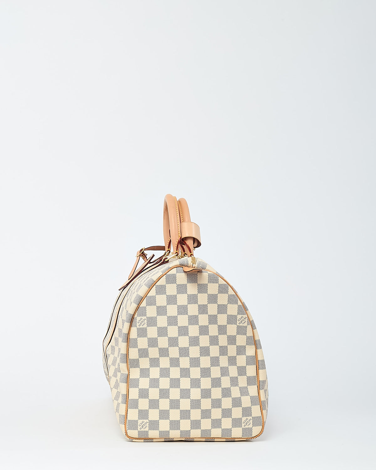 Louis Vuitton Damier Azur Coated Canvas Keepall 50 Bag