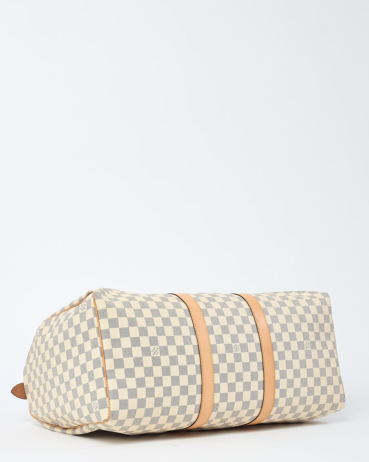 Louis Vuitton Damier Azur Coated Canvas Keepall 50 Bag