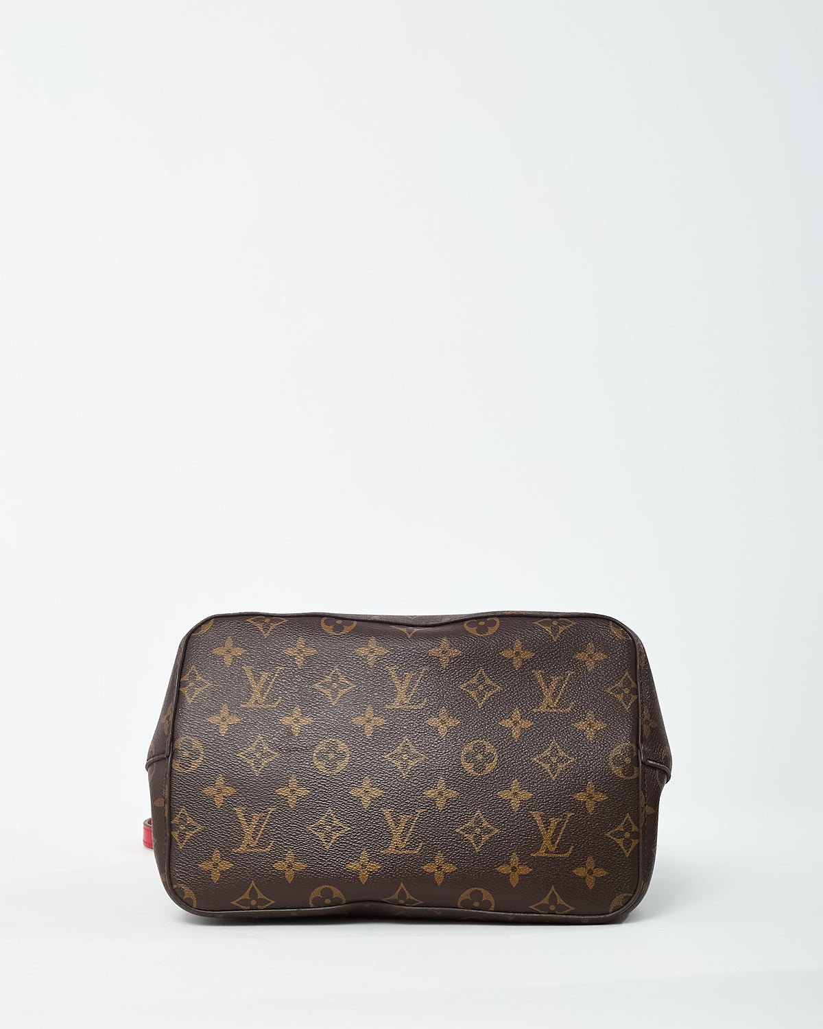 Louis Vuitton Monogram Canvas and Red NéoNoé MM Bucket Bag