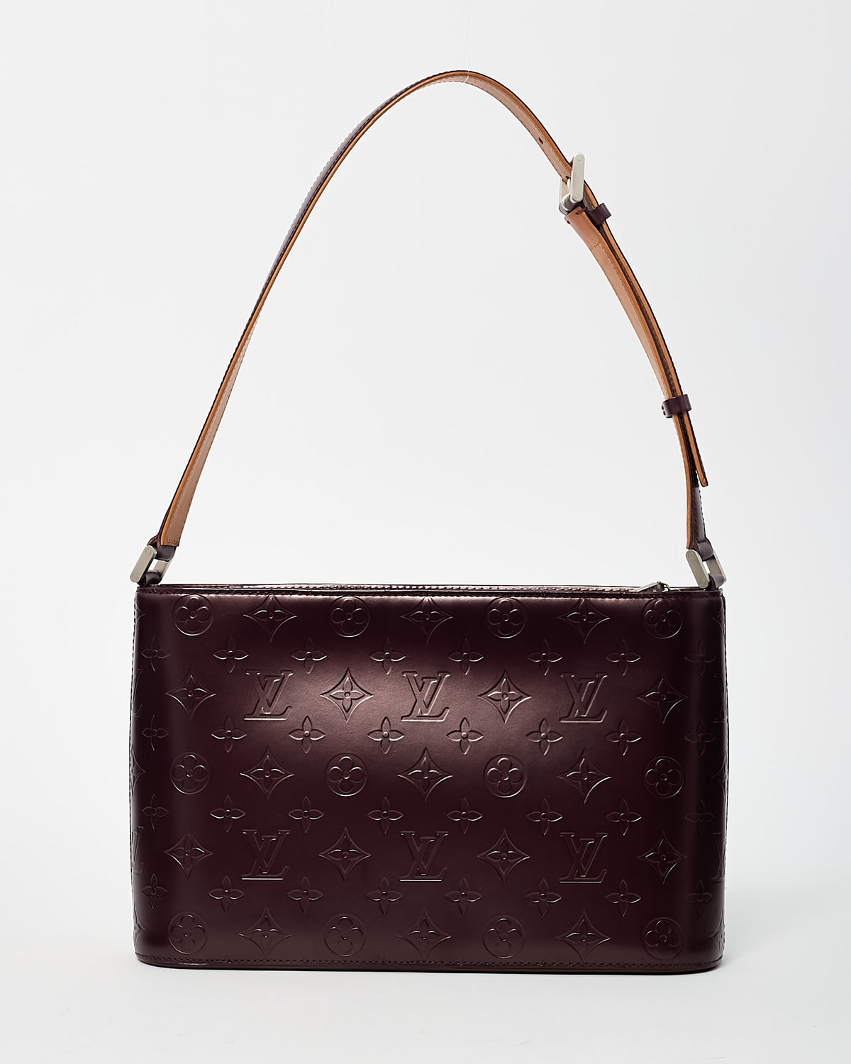 Louis Vuitton Purple Monogram Mat Vernis Leather Allston Shoulder Bag