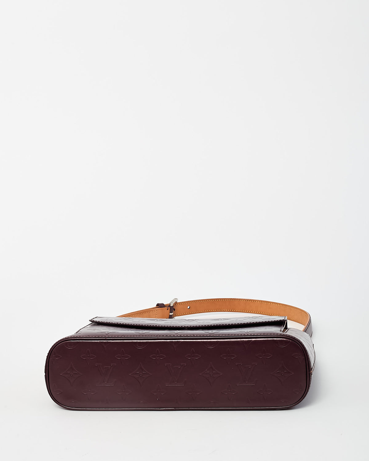 Louis Vuitton Purple Monogram Mat Vernis Leather Allston Shoulder Bag