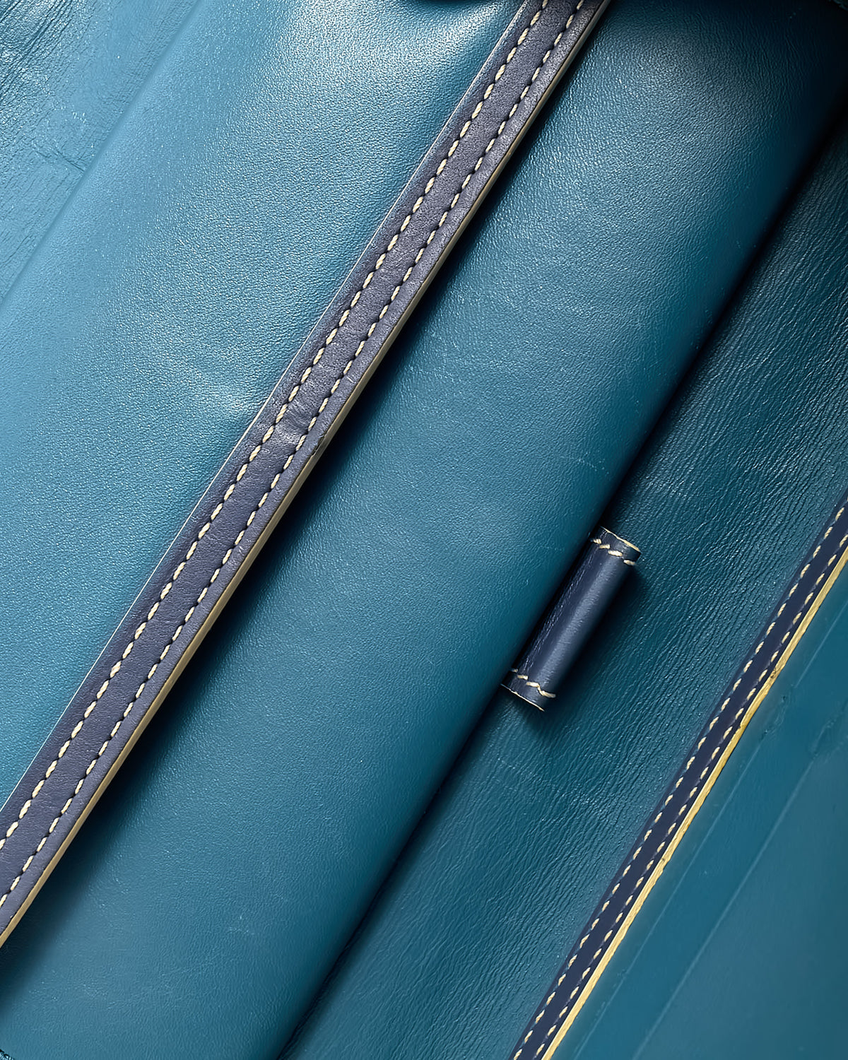 Louis Vuitton Blue Suhali Leather Porte Tresor International Wallet