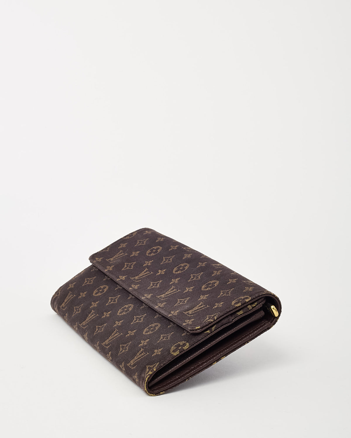 Louis Vuitton Brown Monogram Mini Lin Canvas Porte Tresor International Wallet