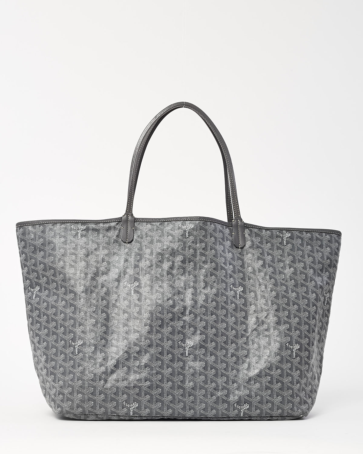 Goyard Grey Goyardine Coated Canvas Saint Louis GM Tote Bag