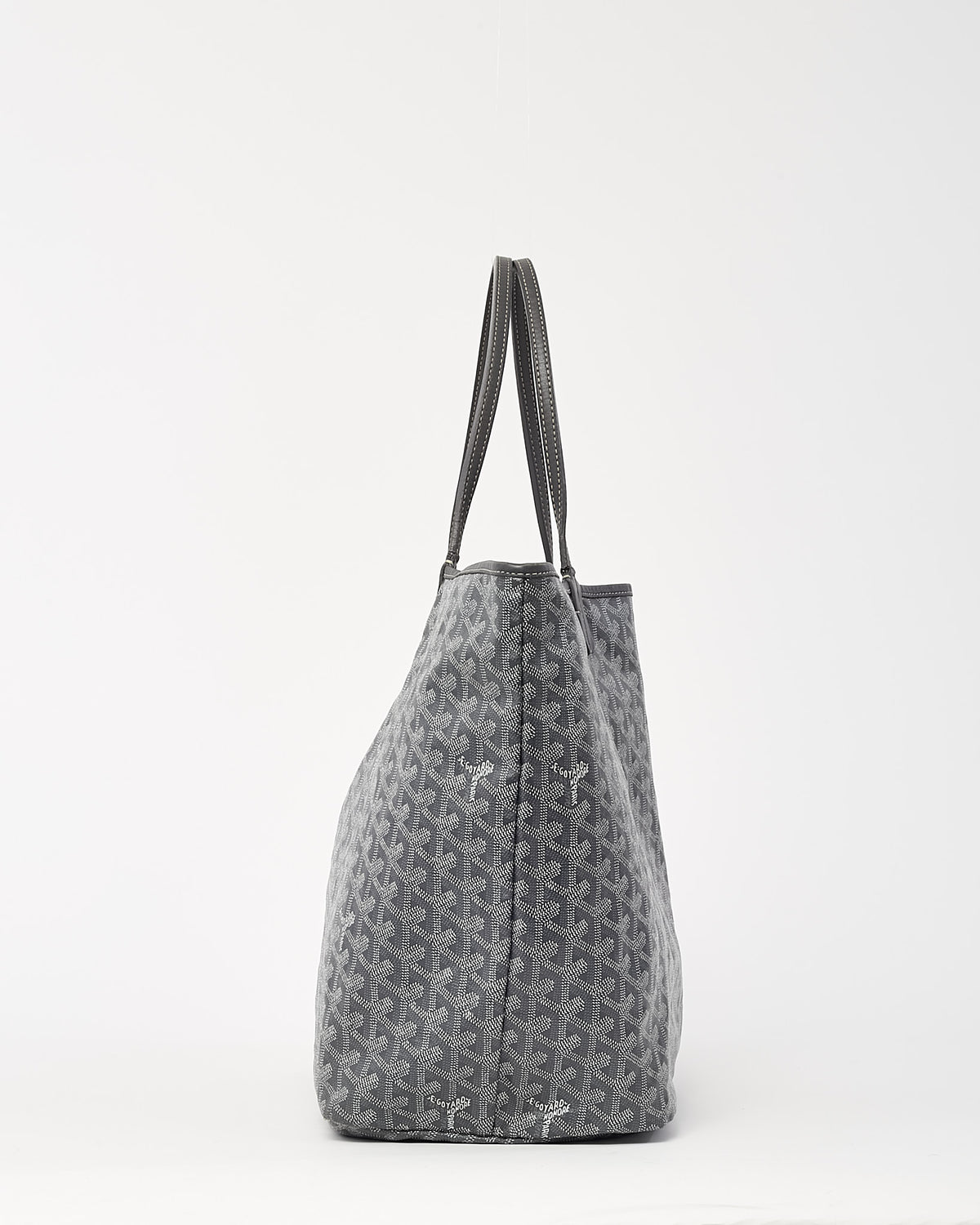 Goyard Grey Goyardine Coated Canvas Saint Louis GM Tote Bag