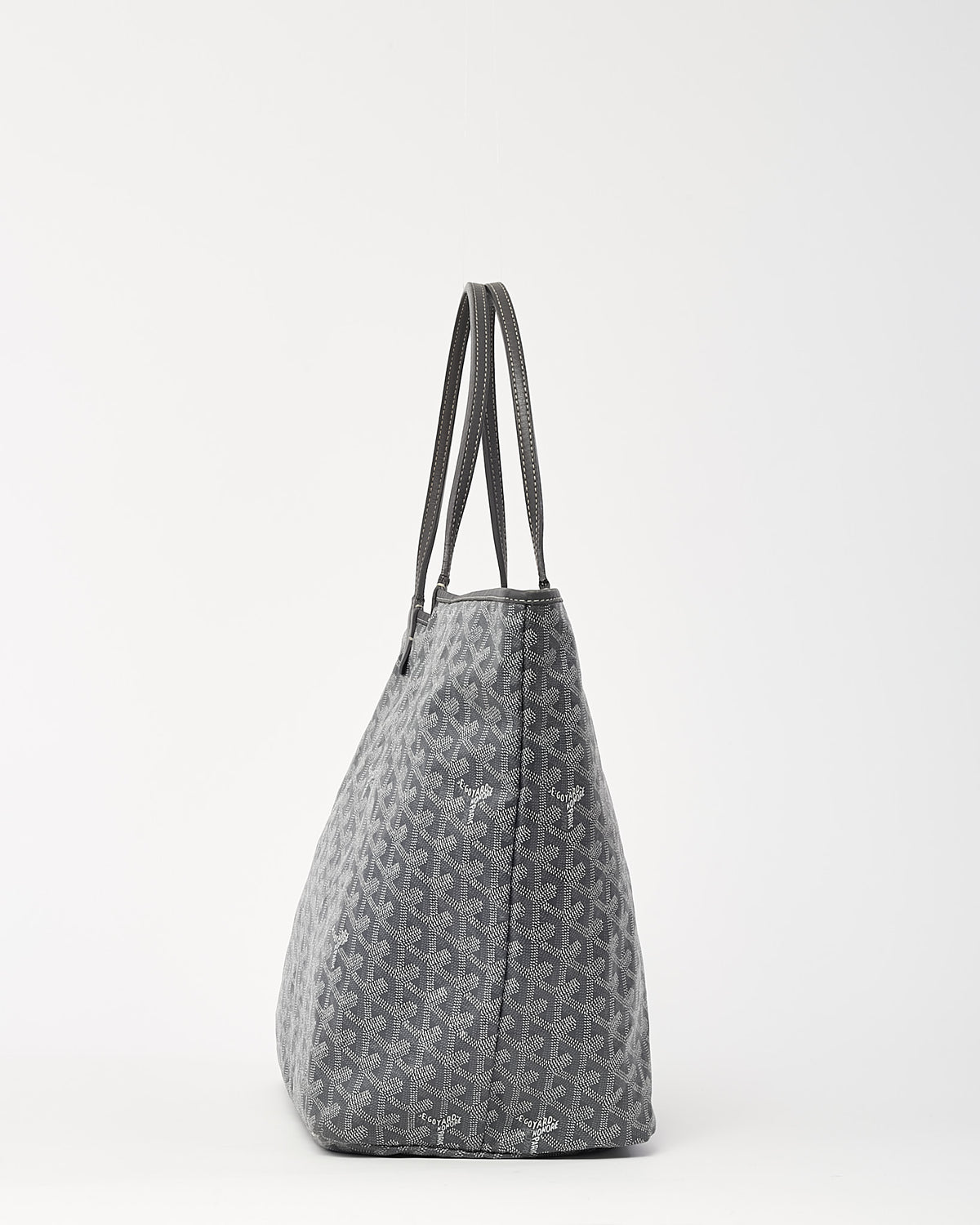 Goyard Grey Goyardine Coated Canvas Saint Louis GM Tote Bag