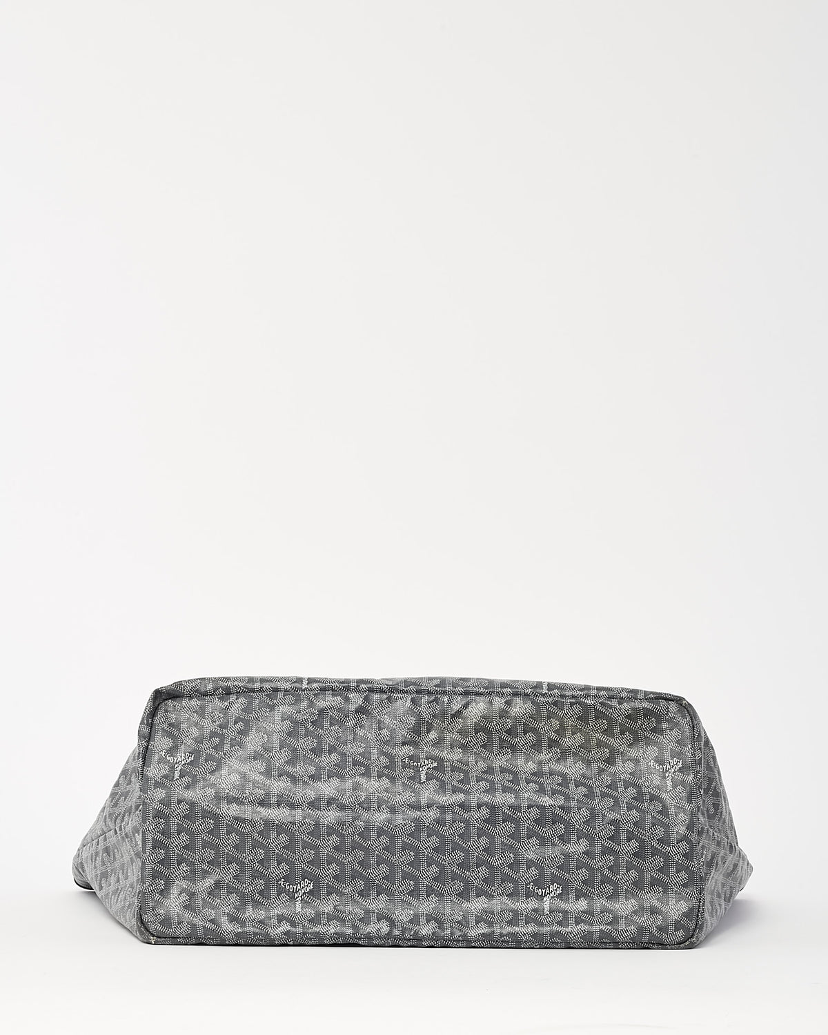 Goyard Grey Goyardine Coated Canvas Saint Louis GM Tote Bag