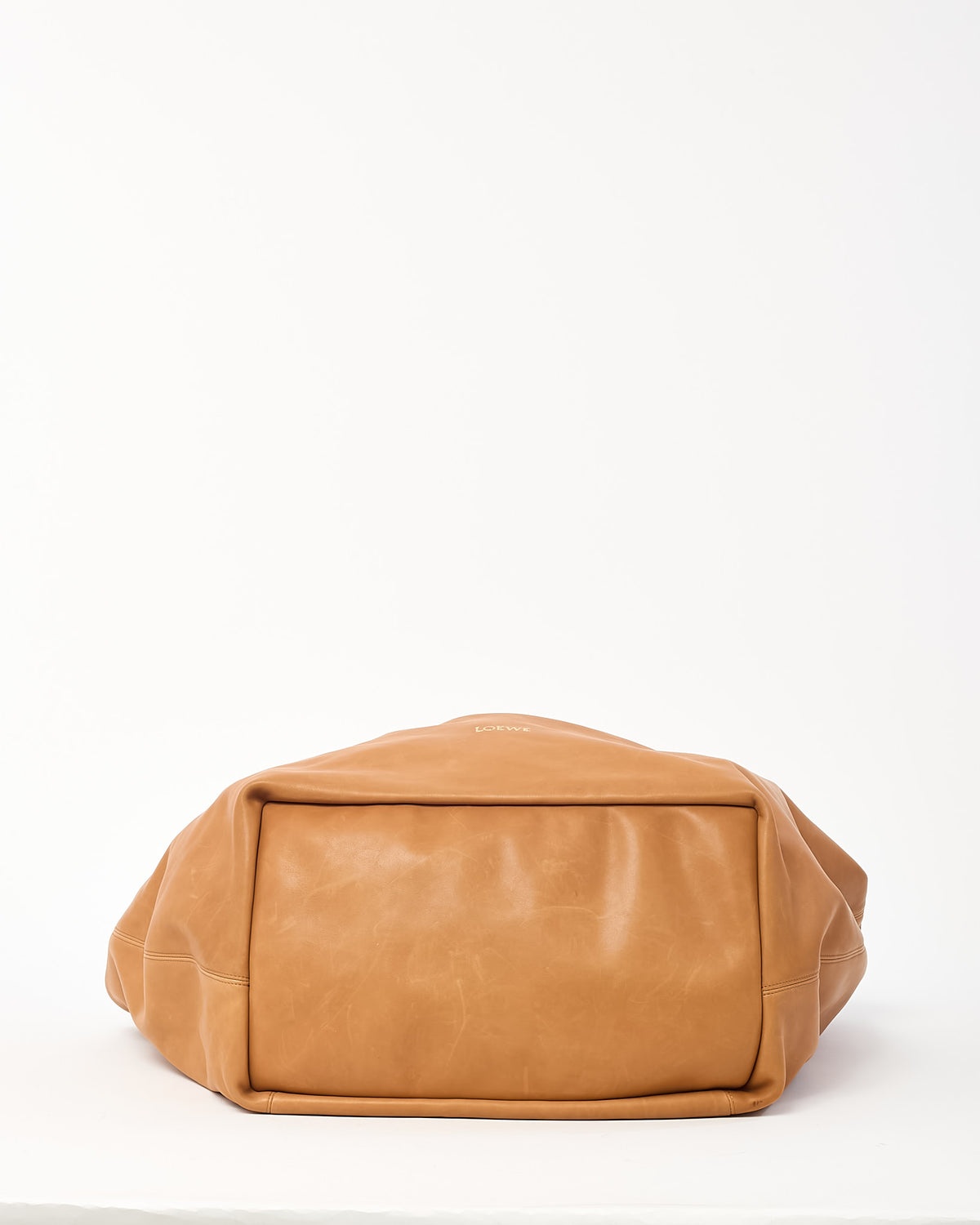 Loewe Tan (Oak) Nappa Leather Squeeze XL Shoulder Bag