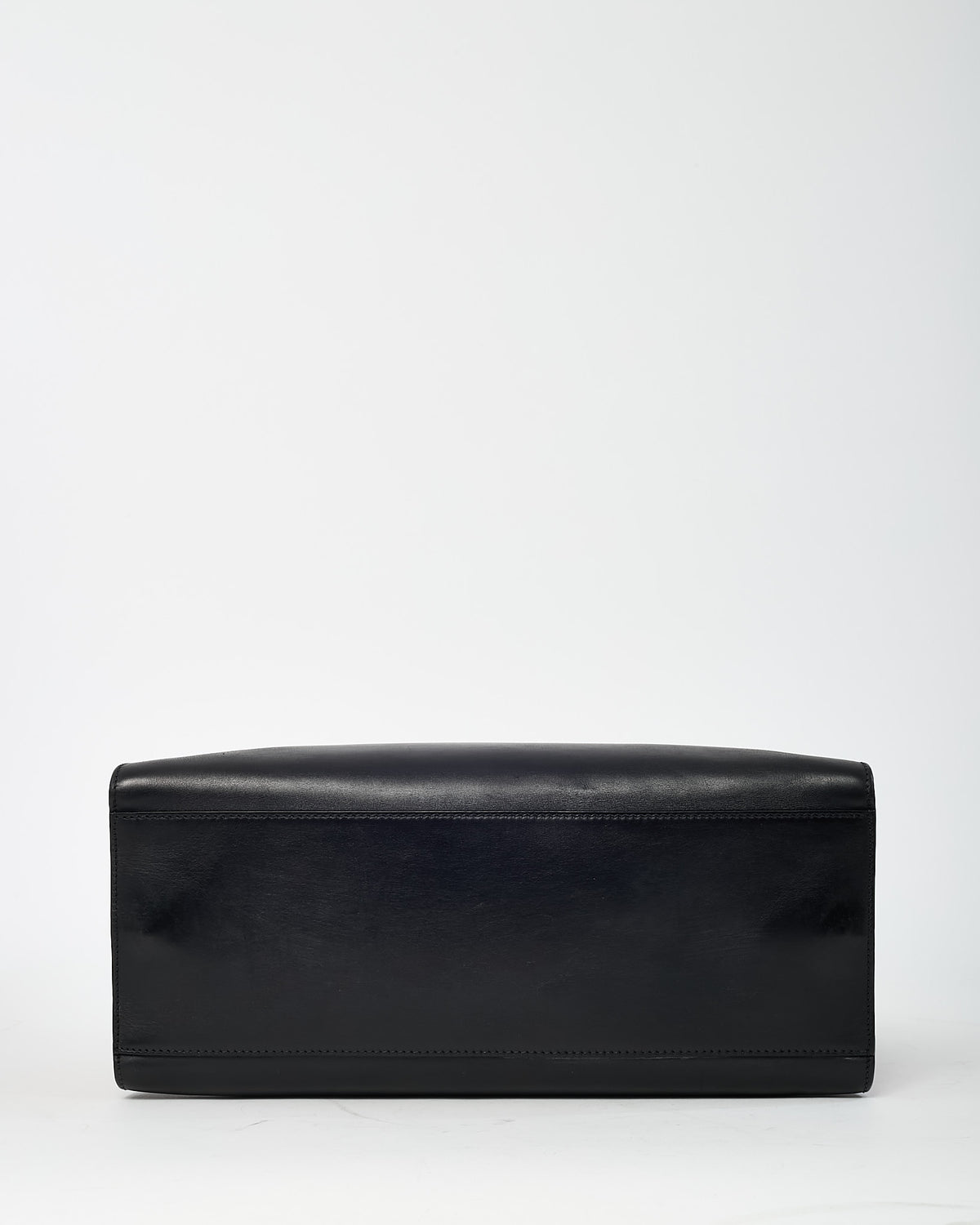 Gucci Black and Red Smooth Leather Large Nymphaea Bamboo Top Handle Bag with Web Strap